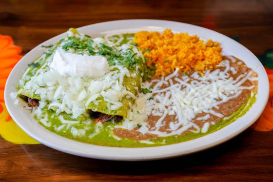 Enchiladas Verdes