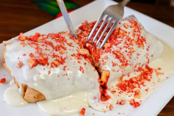 Hot Cheetos Burrito